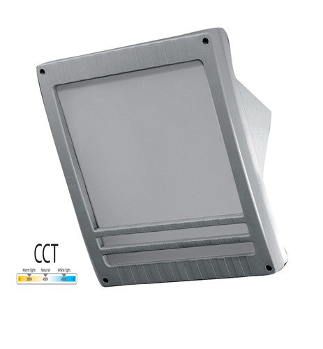 גוף תאורה זוותי KEREN LED בצבע אפור גוון אור שתנה 3CCT FETAYA