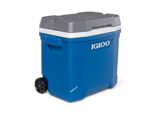 צידנית קשיחה עם גלגלים 28 ליטר LATITUDE כחול IGLOO