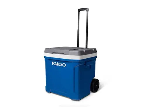 צידנית קשיחה עם גלגלים 56 ליטר דגם LATITUDE כחול IGLOO