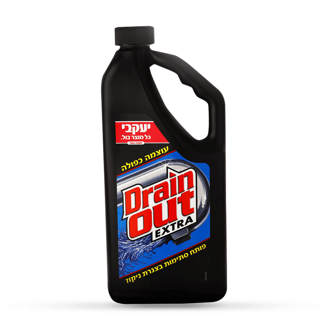 DRAIN OUT – פותח סתימות 946 מ"ל