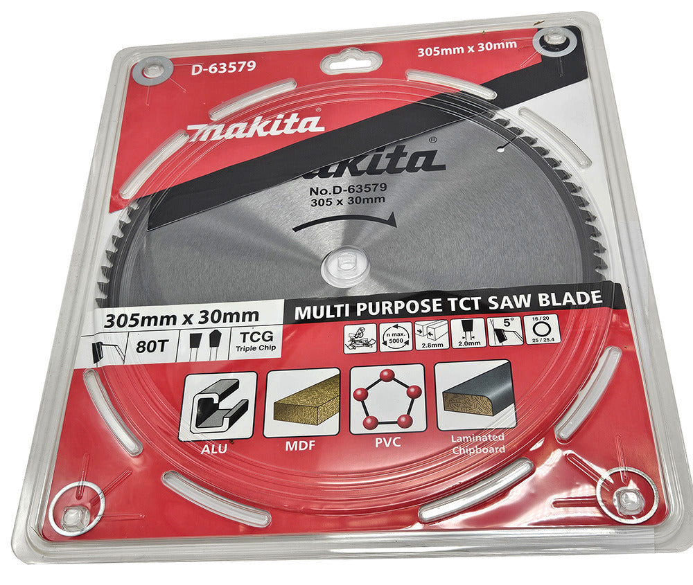 להב רב שימושי "12 (305 מ"מ) - 80 שיניים MAKITA D-63579
