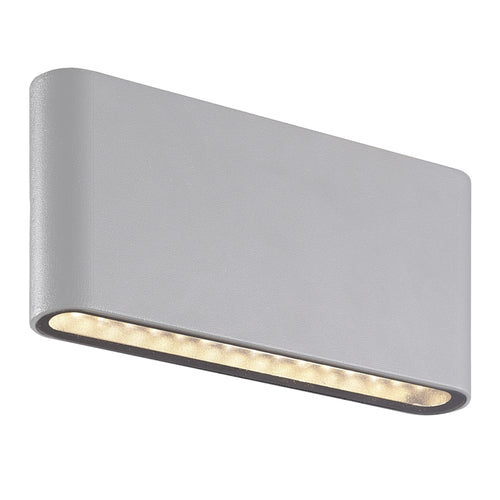 גוף תאורה שבילית לד מלבני GRAZIA הספק 2X6W מוגן IP65 גוון אור חם DOWN LIGHT FETAYA