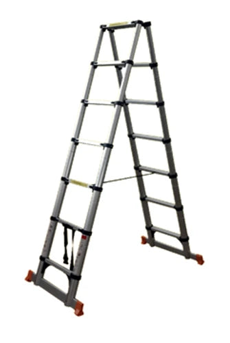 סולם טלסקופי 11X2 כפול kr-6.5 duble מספר שלבים 22 Krauss