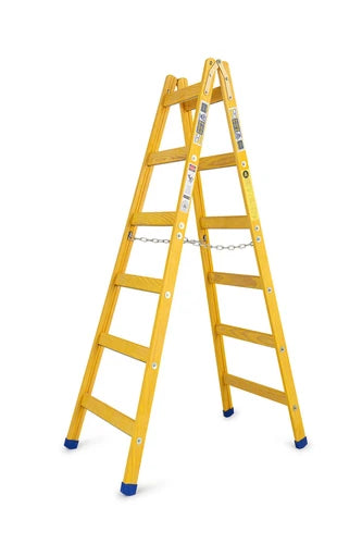סולם עץ תיקני 2X8 חגית 100108 סולמות חגית - תמונה 2