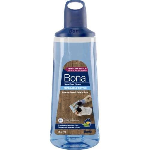 מחסנית מילוי עם מנקה רצפות עץ בגימור לכה BONA WM760341041 0.85L