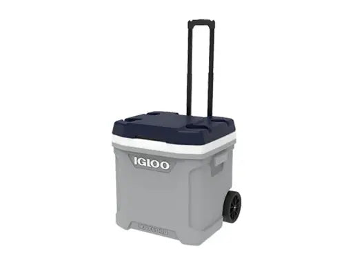 צידנית קשיחה עם גלגלים 56 ליטר PROFILE GREY אפור IGLOO