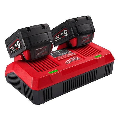 מטען כפול מהיר ראפיד מילווקי Milwaukee M18DFC DOUBLE RAPID