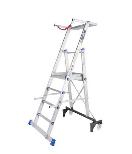 סולם תחזוקה 14 מדרגות מתקפל מקצוענים 218350-2 חגית סולמות חגית - תמונה 2