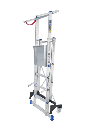 סולם תחזוקה 14 מדרגות מתקפל מקצוענים 218350-2 חגית סולמות חגית - תמונה 3