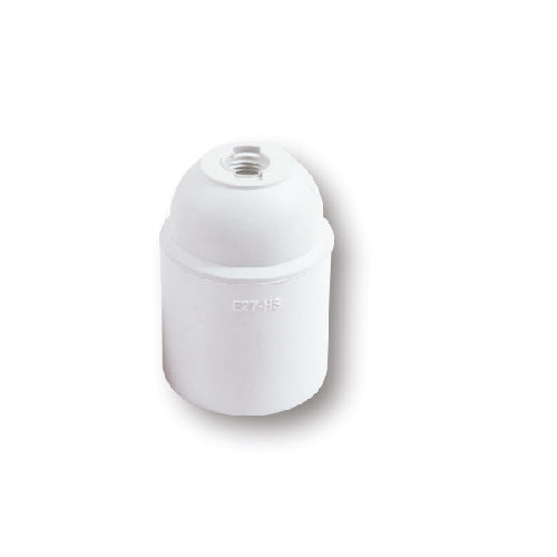 בית מנורה בקליט E-27 HS לבן 3 חלקים, הספק 60W FETAYA