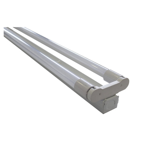 גוף תאורה פס אמריקאי לד SUPER NOY +נורות T8 2X24W FETAYA
