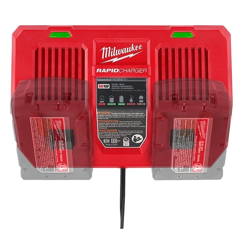 מטען כפול מהיר ראפיד מילווקי Milwaukee M18DFC DOUBLE RAPID