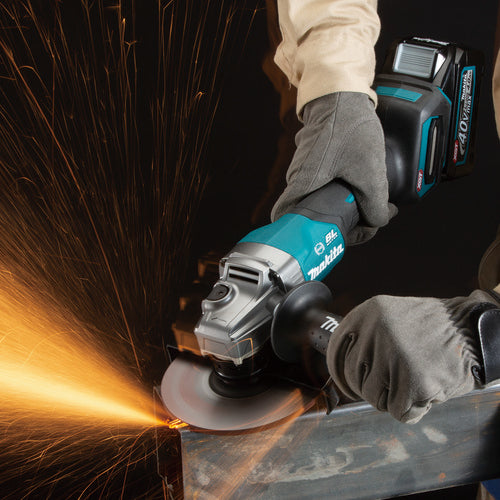 משחזת זוית בראשלס MAKITA GA036GZ 40V גוף בלבד! - תמונה 2
