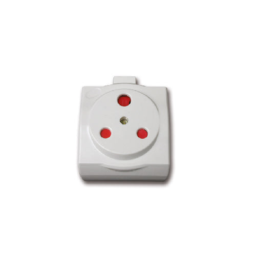 שקע למזגן YARDEN בצבע לבן מתח/זרם 250V/10A FETAYA