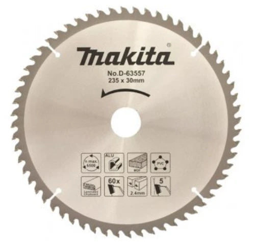 להב רב שימושי "9.1/4 - 60 שיניים MAKITA D-63557