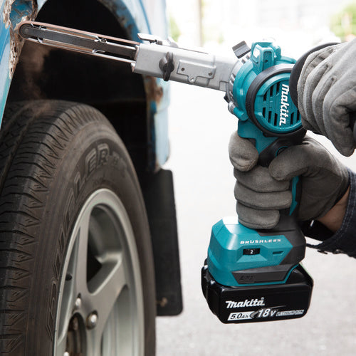 מלטשת צרה MAKITA DBS180Z 18V גוף בלבד - תמונה 3