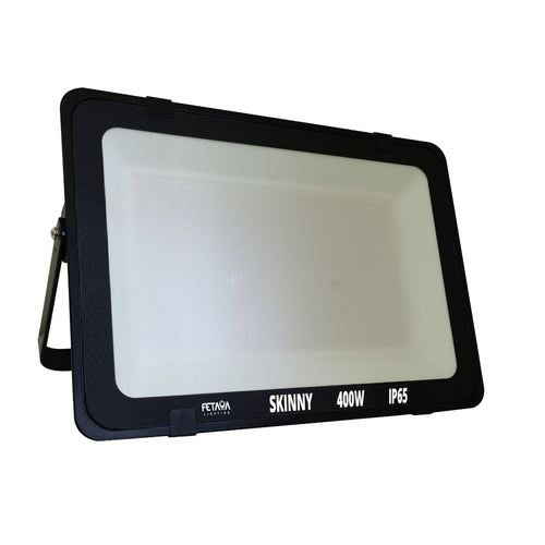 פנס הצפה SKINNY גוון אור קר מוגן IP65 הספק 400W FETAYA