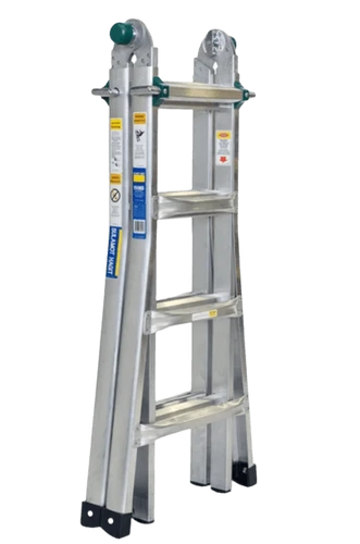 סולם אלומיניום טלסקופי 4X5 מטר 209905-2 חגית סולמות חגית - תמונה 3