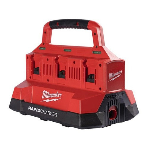 מטען 6 מקומות טעינה M18PC6 RAPID PACKOUT 18V מילווקי