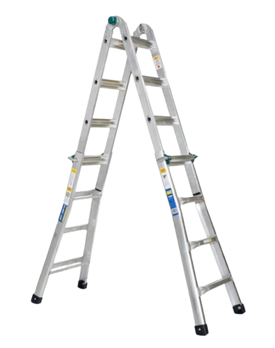 סולם אלומיניום טלסקופי 4X5 מטר 209905-2 חגית סולמות חגית - תמונה 2