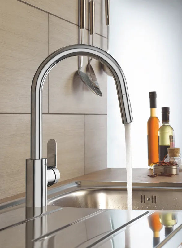 ברז מטבח נשלף GET כרום ניקל GROHE - תמונה 2