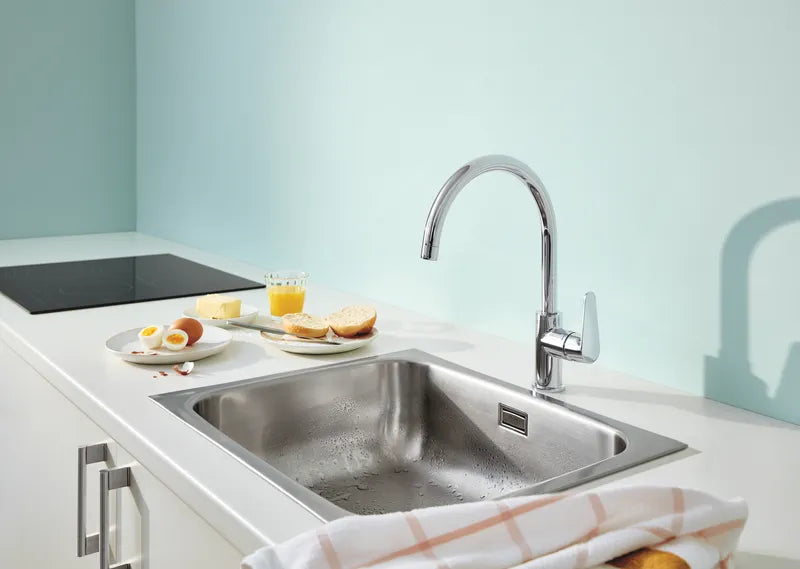 ברז פרח START CURVE כרום ניקל GROHE - תמונה 2