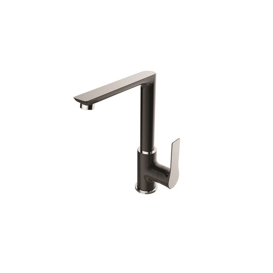 ברז פרח שחור/כרום גבוה B&W BRANT (מטבח)