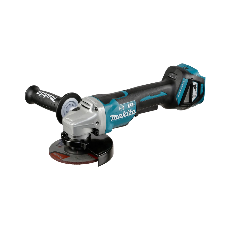 משחזת זוית 5″ DGA517Z 18V גוף בלבד
