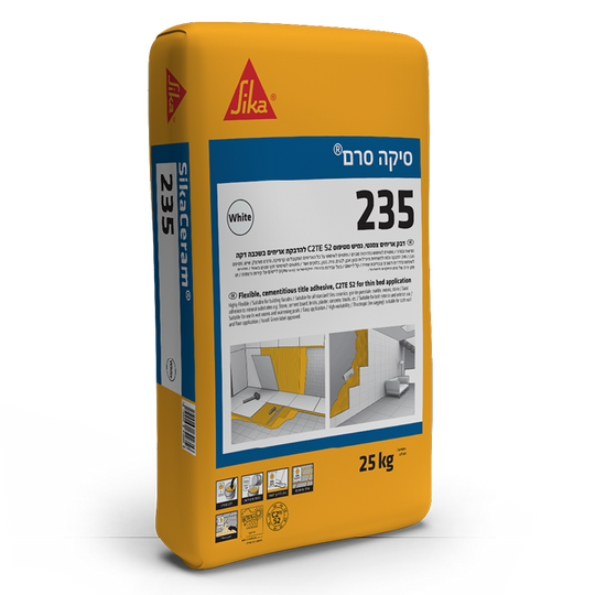 דבק קרמיקה סיקה 235 - sika