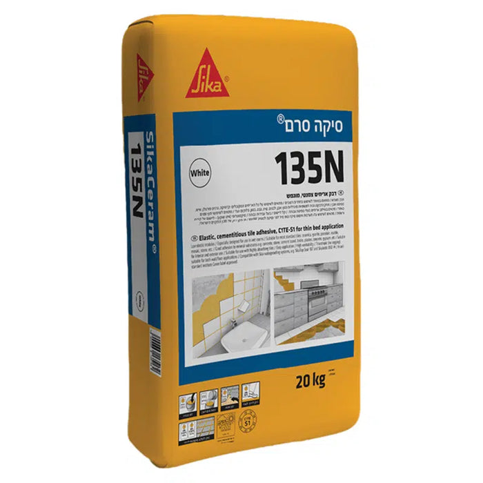 דבק קרמיקה סיקה 135 - sika