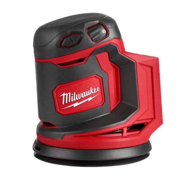 גוף מלטשת אקסצנטרית 5" נטענת Milwaukee M18-BOS125 18V