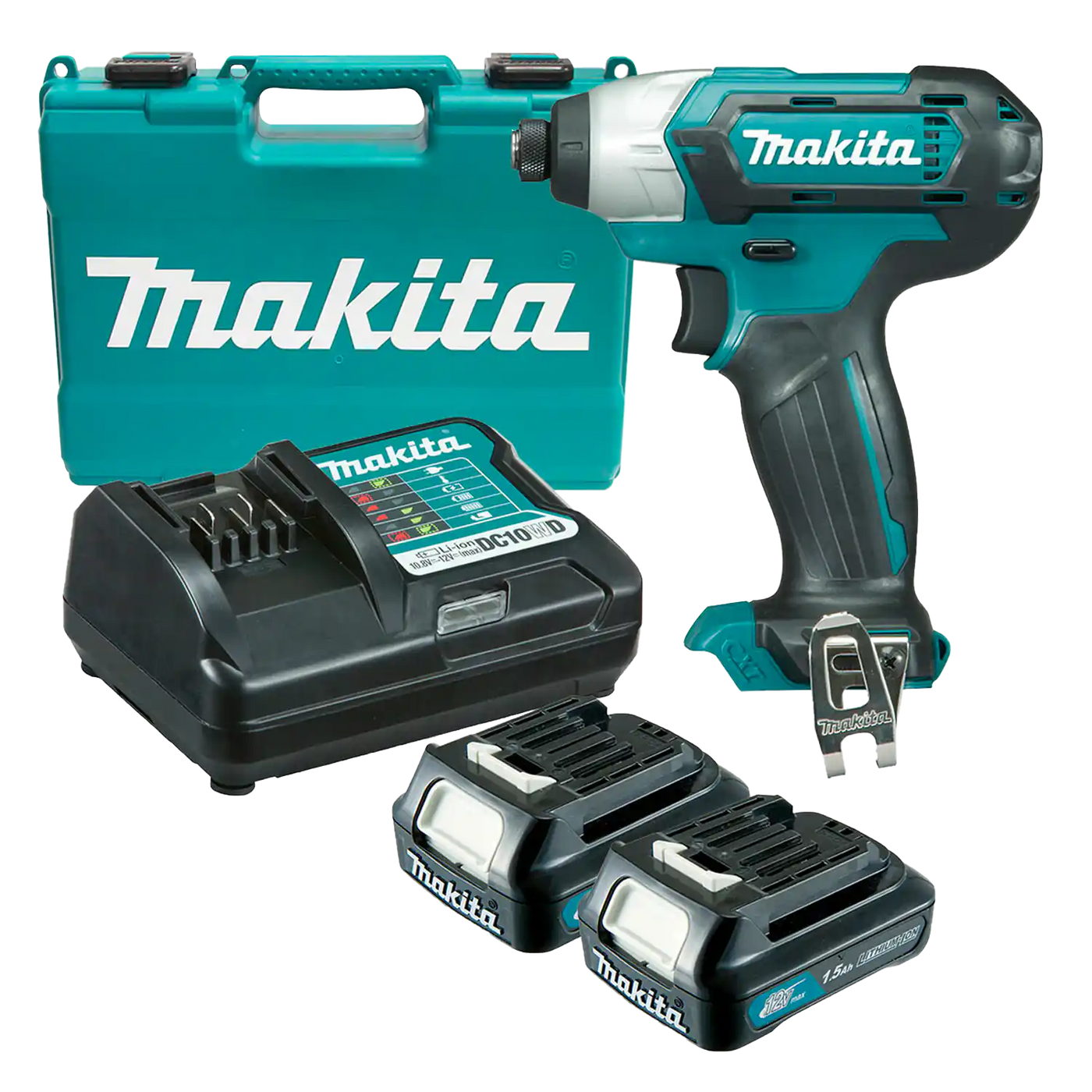 מברגת אימפקט 12V TD110DWYE עם 2 סוללות + מטען