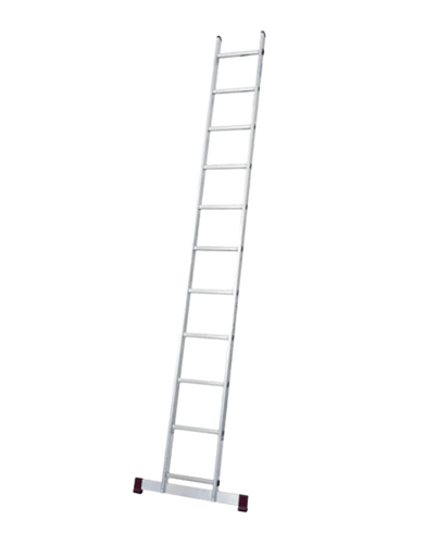 סולם אלומיניום 11 שלבים יחיד נשען גרמניה 201011-4 חגית סולמות חגית
