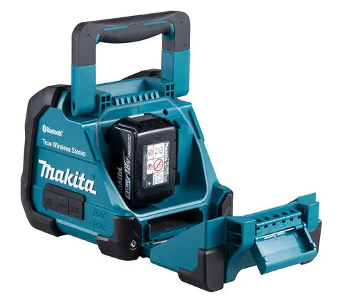 רמקול מגבר אלחוטי MAKITA DMR203Z 18V גוף בלבד! - תמונה 2