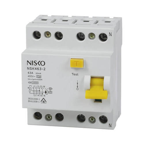 ממסר פחת Nisko 4X40A