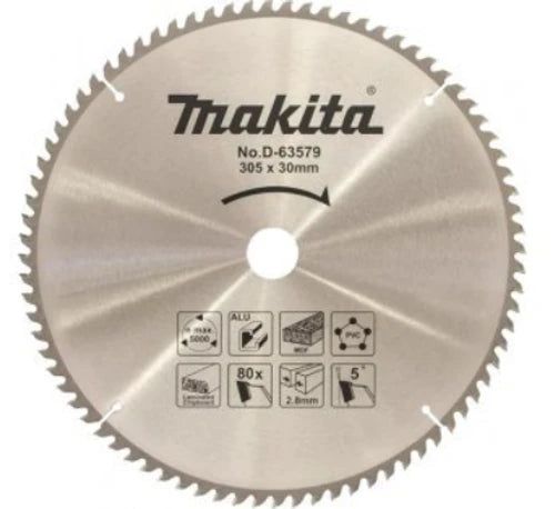 להב רב שימושי "12 (305 מ"מ) - 80 שיניים MAKITA D-63579