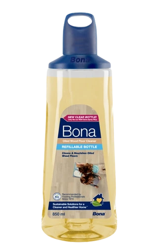 מחסנית מילוי עם מנקה רצפות עץ בגימור שמן BONA WM700141031 0.85L
