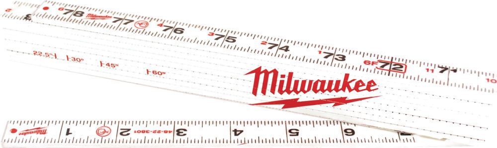 סרגל מתקפל 2 מטרים Milwaukee COMPOSITE מילווקי - תמונה 2