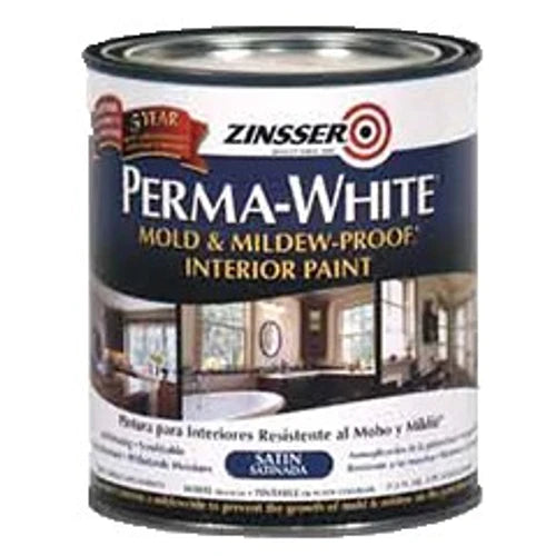צבע קיר עמיד בעובש 0.75 ליטר פרמה וויט Zinsser perma white