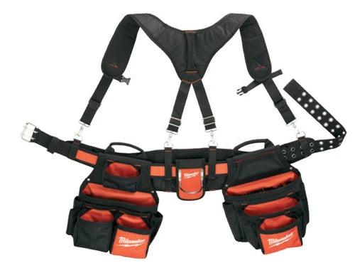 חגורת כלים לקבלנים עם רצועות גב Milwaukee 48228120 מילווקי - תמונה 2