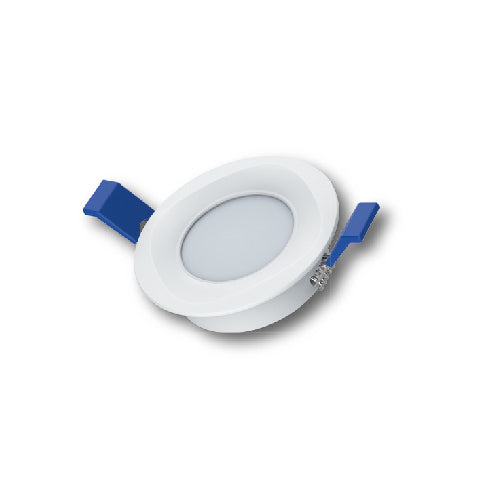 גוף תאורה לד עגול שקוע DISC קוטר 90 הספק 3W אור קר FETAYA