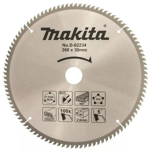 להב רב שימושי "10.1/4 (260 מ"מ) - 80 שיניים MAKITA D-63563