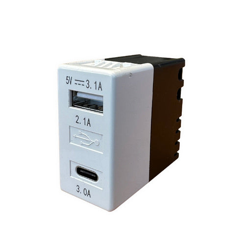 מטען מהיר USB + TYPE C FETAYA