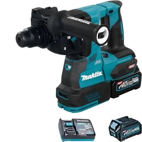 פטישון MAKITA HR003G 40V עם 2 סוללות 4Ah ומטען